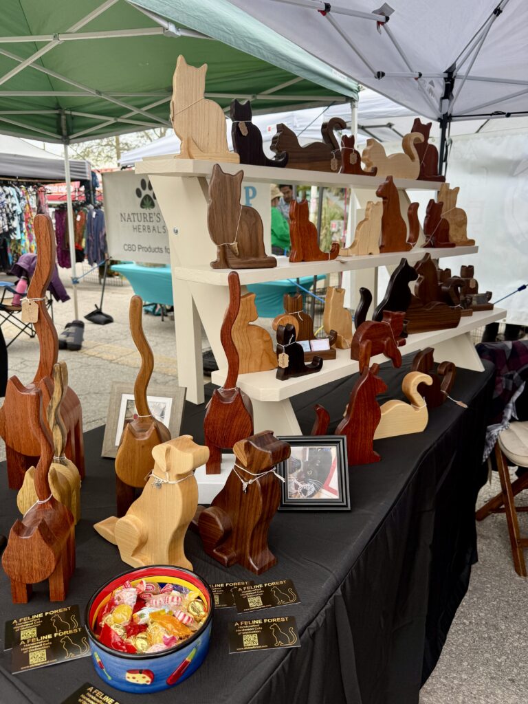 Woodworking Vendor at Gulfport Gets Rescued Courtesy of Daniel Glenn