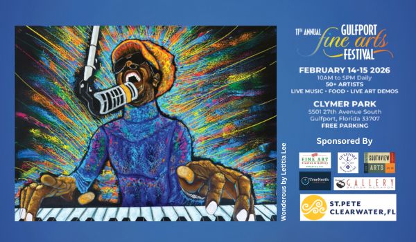 Gulfport Fine Arts Website Banner