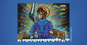 11th Annual Gulfport Fine Arts Festival Website Banner featuring Wonderous by Letitia Lee