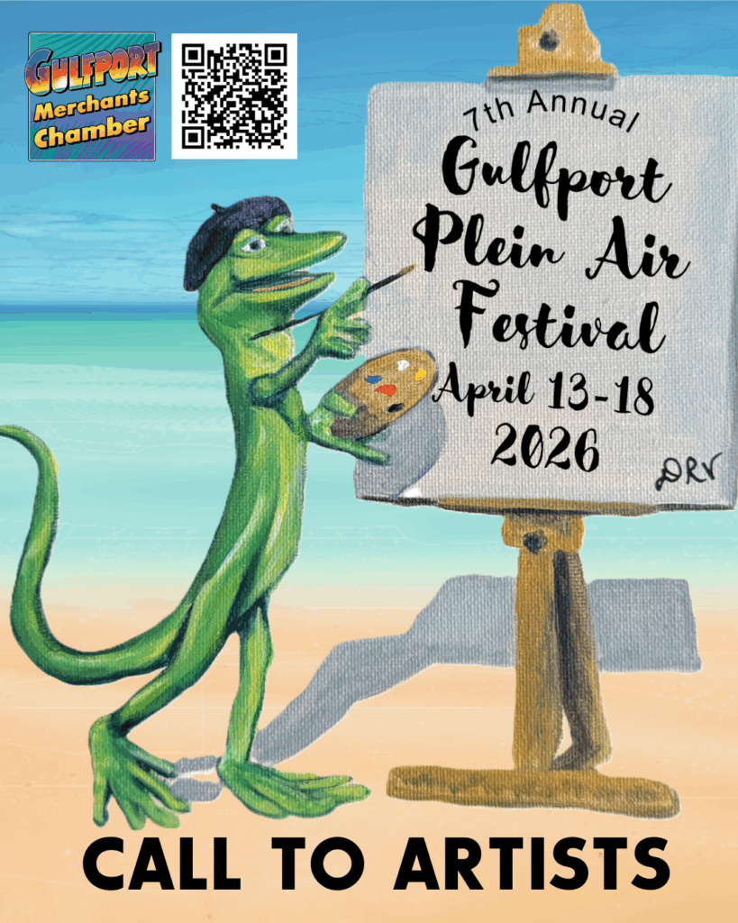 Gulfport Plein Air Festival April 13-18 2026